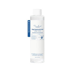 The Lab by Blanc Doux Oligo Hyaluronic Toner texture close-up looks light.