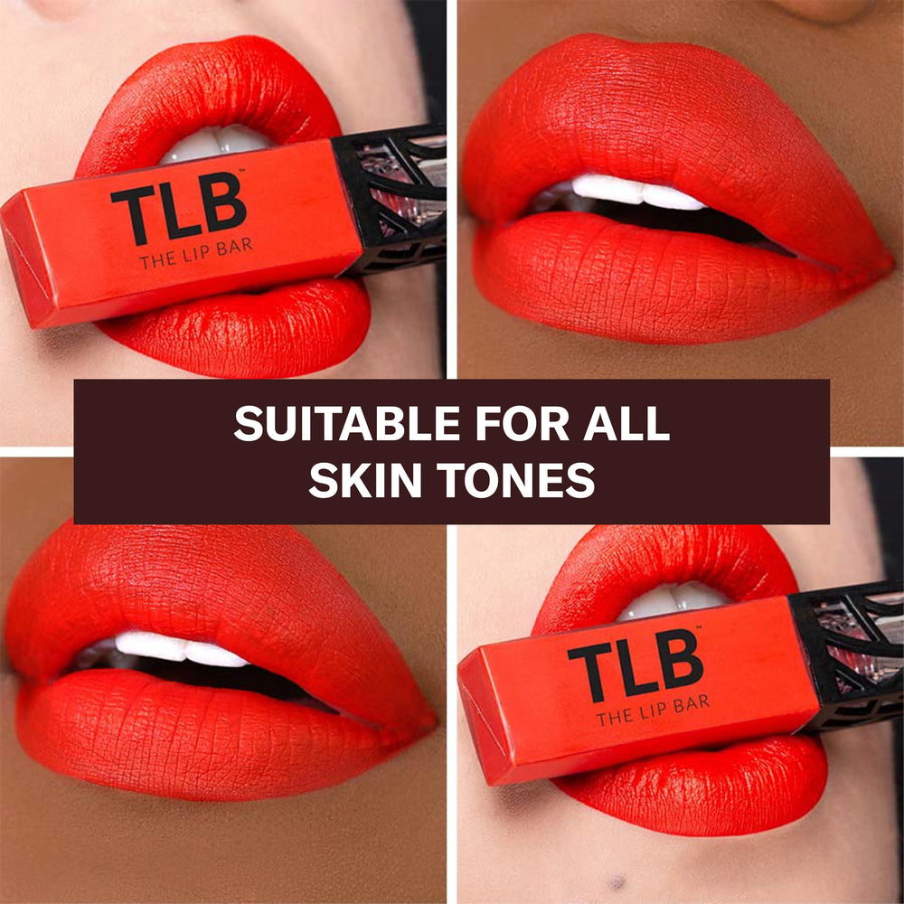 The Lip Bar Boy Trouble: pigmentation intense et fini mat velouté.