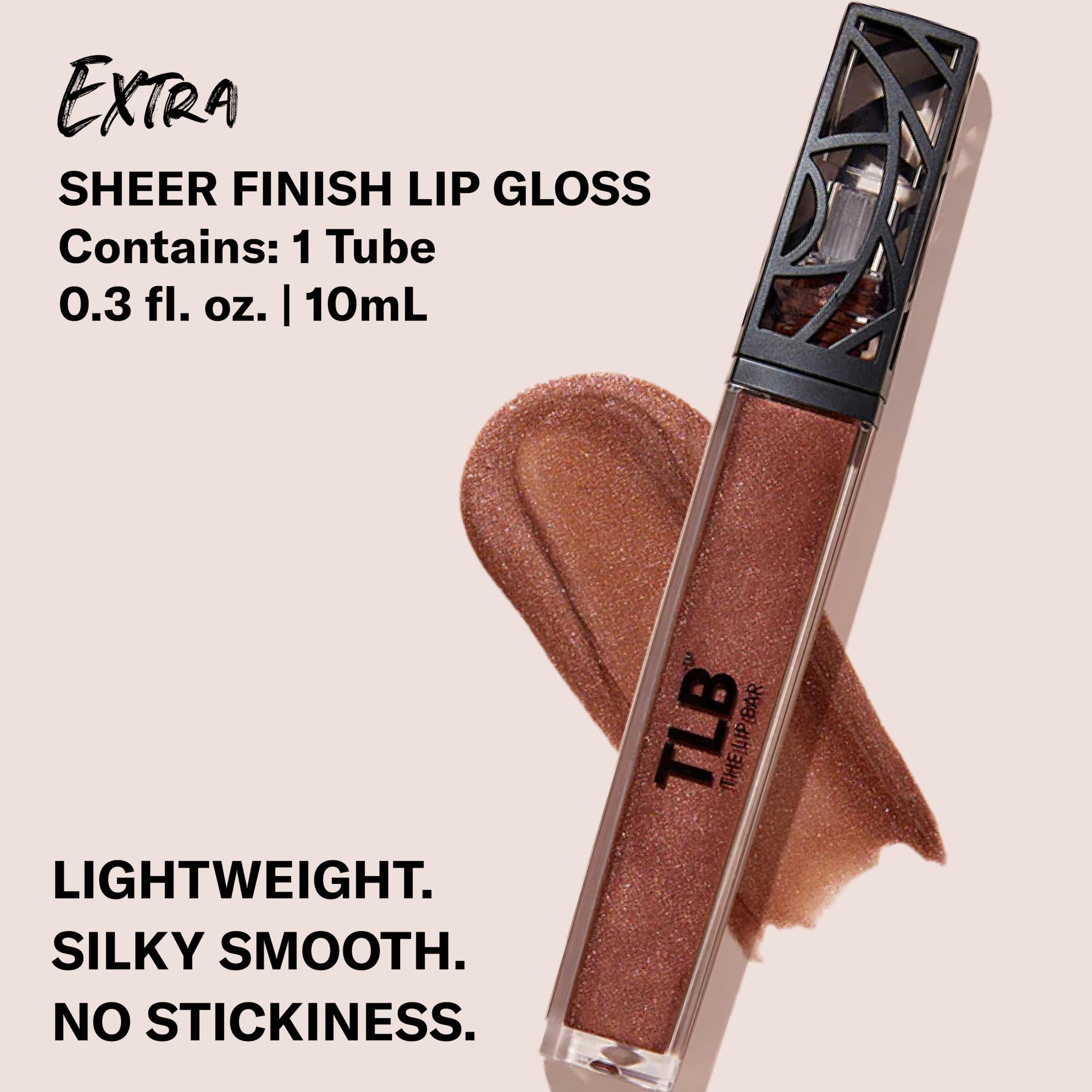 The Lip Bar embout-applicateur houppette assure une application précise et sans collant.