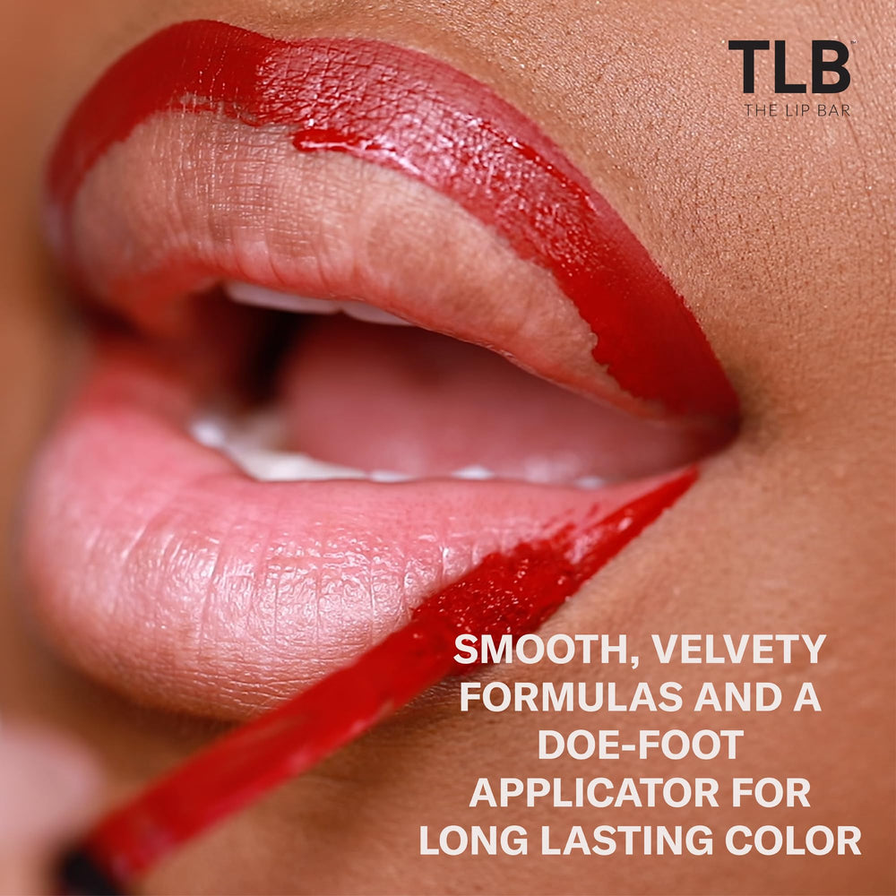 Long-wear formula glides on smoothly and dries to a velvety matte finish.