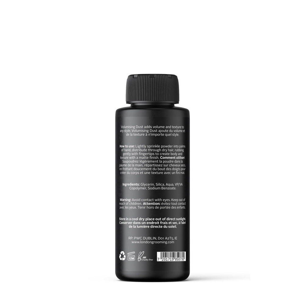The London Grooming Company application-poudre cheveux-sec: utilisation rapide et précise