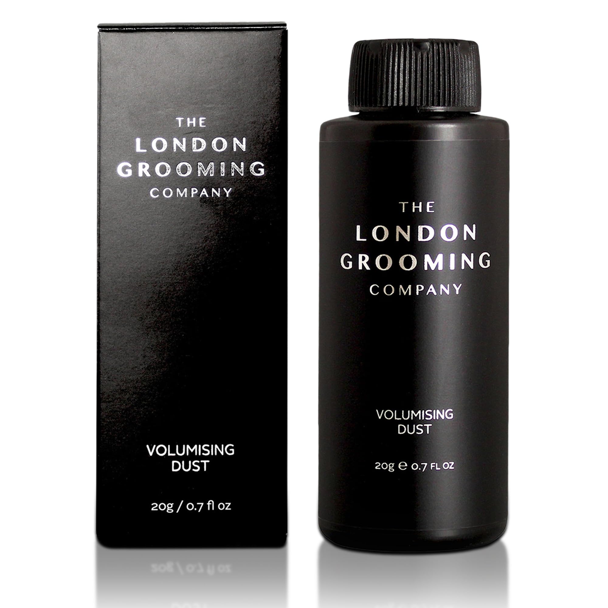 The London Grooming Company flacon-poudre texture-cheveux homme: volume et tenue naturelles