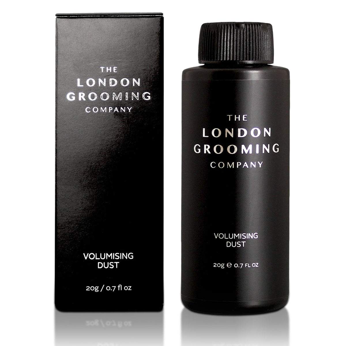 The London Grooming Company flacon-poudre texture-cheveux homme: volume et tenue naturelles
