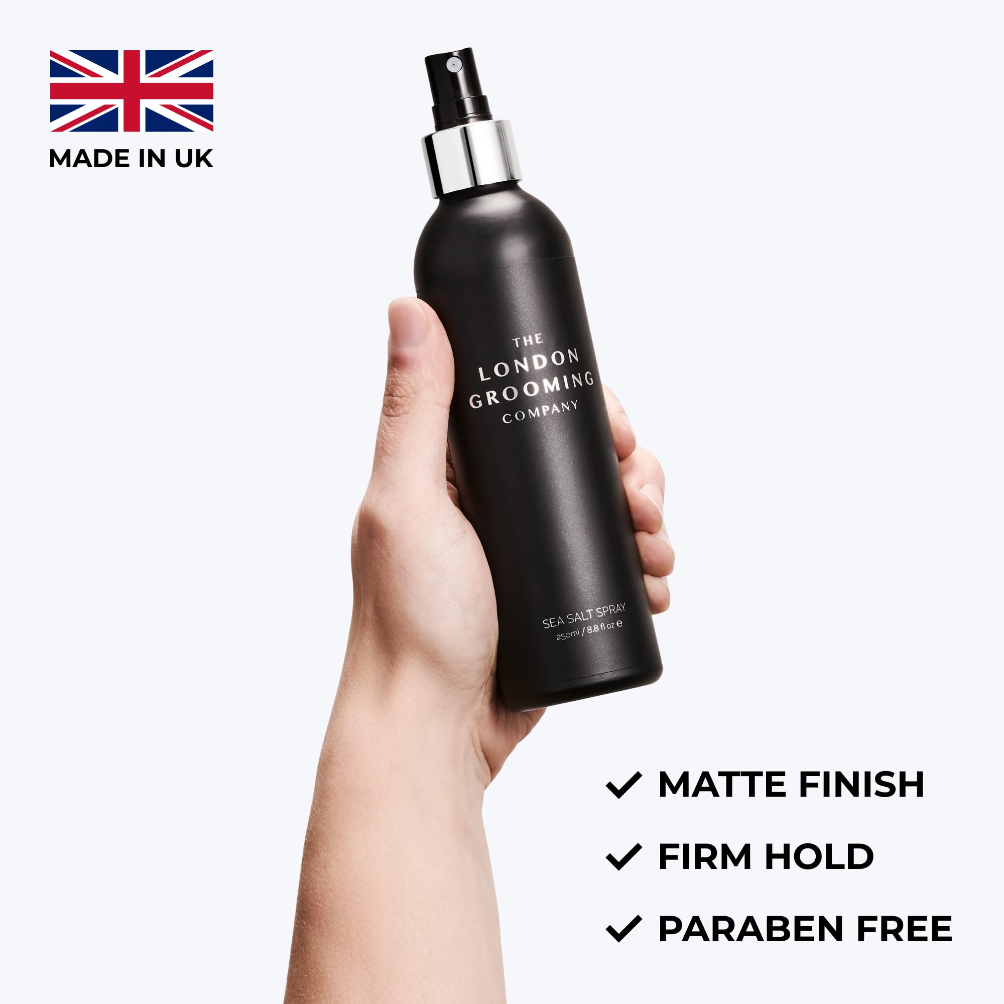 Spray Sel de Mer The London Grooming Company – qualité salon pour homme moderne.