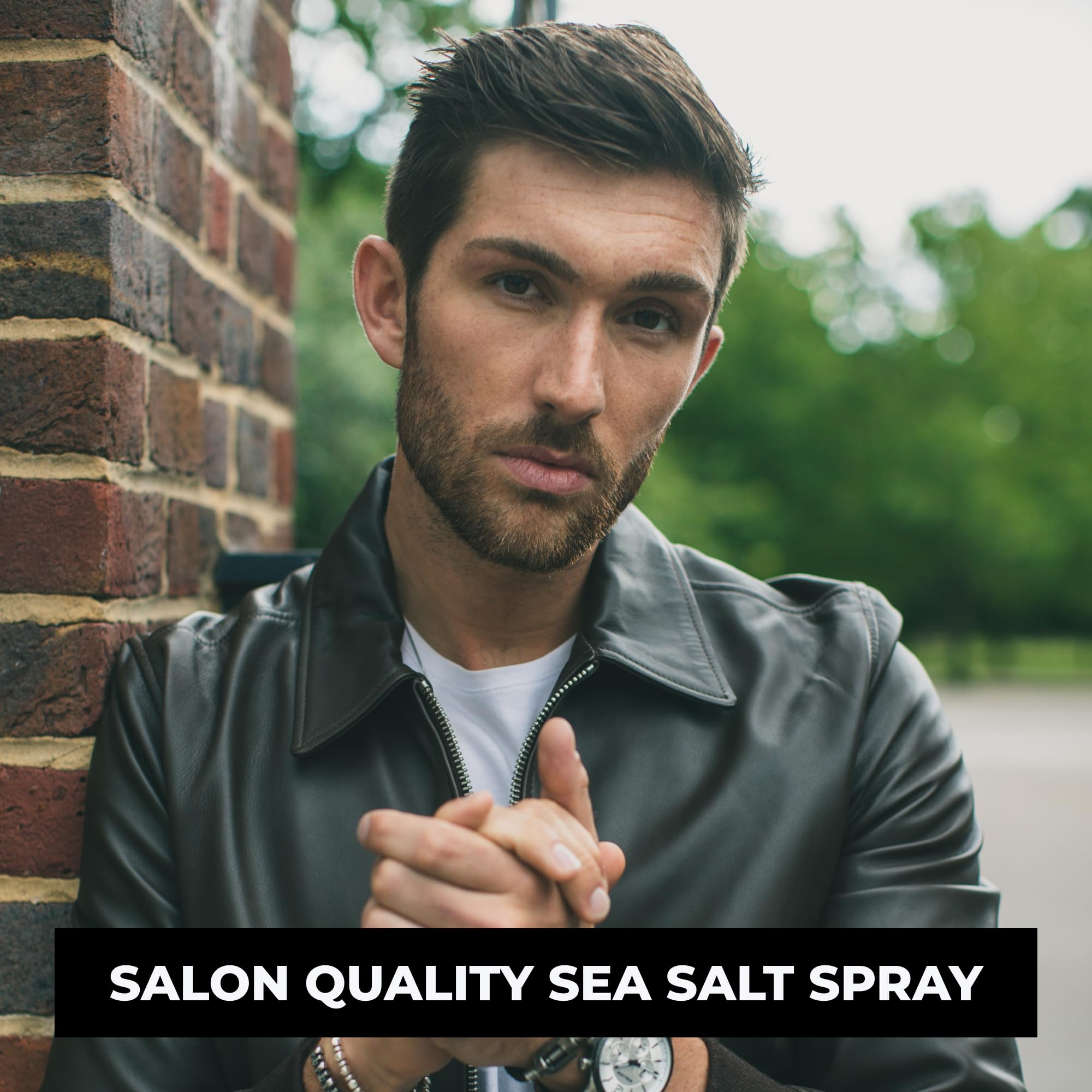 Spray Sel de Mer The London Grooming Company – texture mate qui garde le style sans brillance.