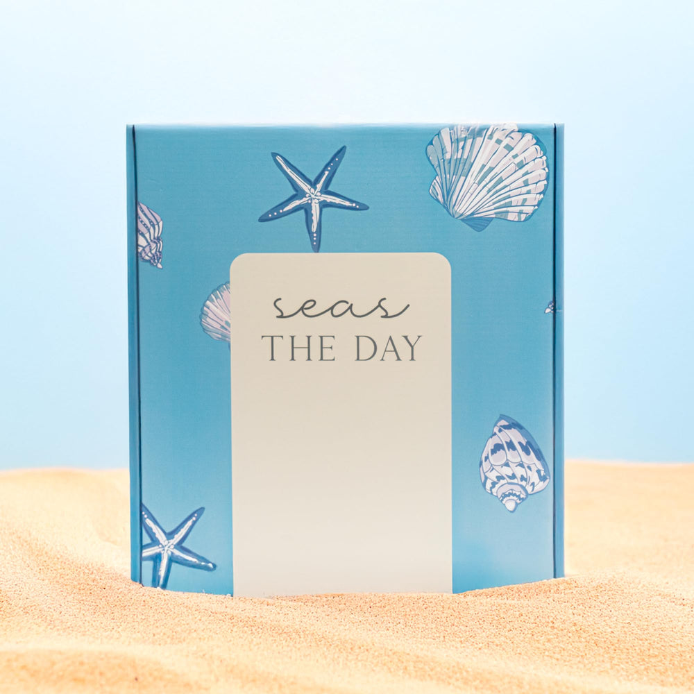 The Love Crate Co. Trousse cosmétique et miroir, rangement pratique et routine beauté