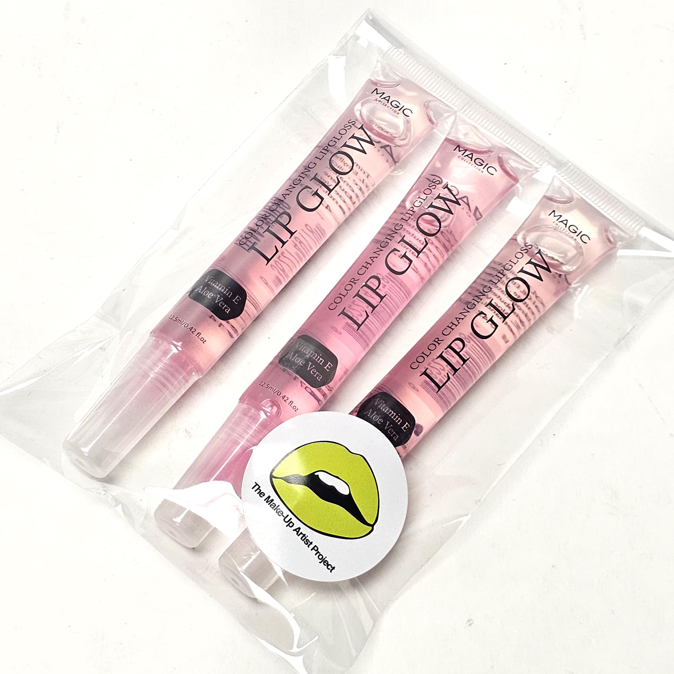 The Make-Up Artist Project Lip Glow voit la couleur s’intensifier selon la chaleur.