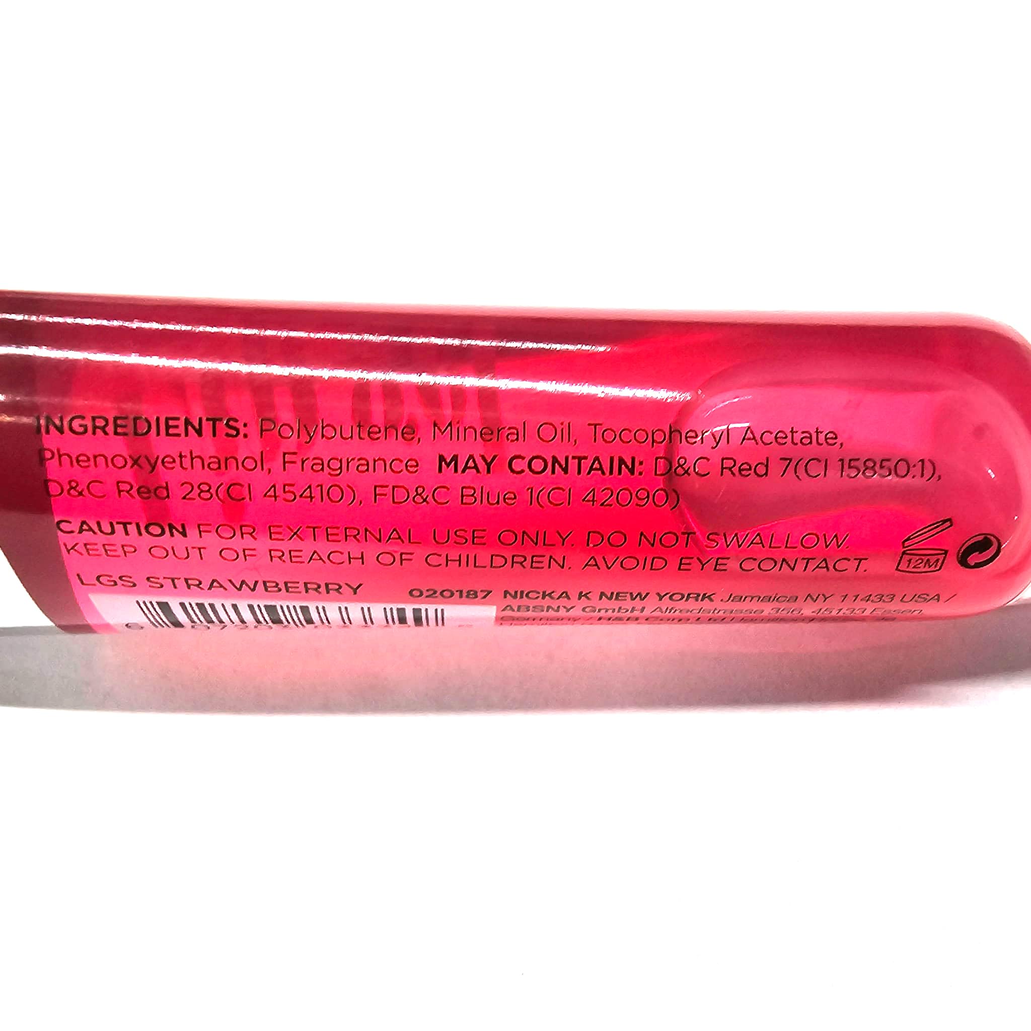 The Make-Up Artist Project gloss pastèque – couleur vive et hydratation légère.