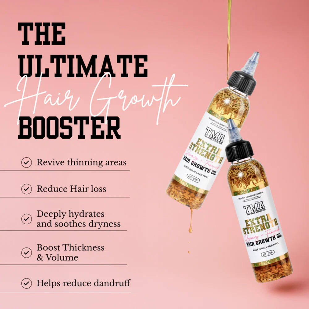 The Mane Attraction huile capillaire formule naturelle offre une expérience botanique pure.