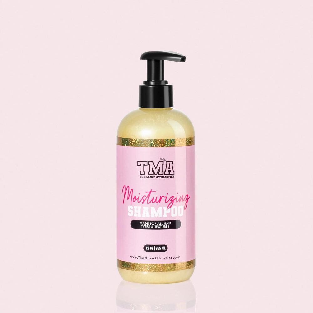 Capacité 355 ml Shampoing The Mane Attraction prêt à l'emploi.