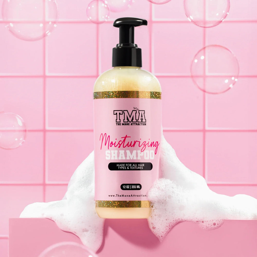 Formule sans sulfates The Mane Attraction respecte les cheveux sensibles.