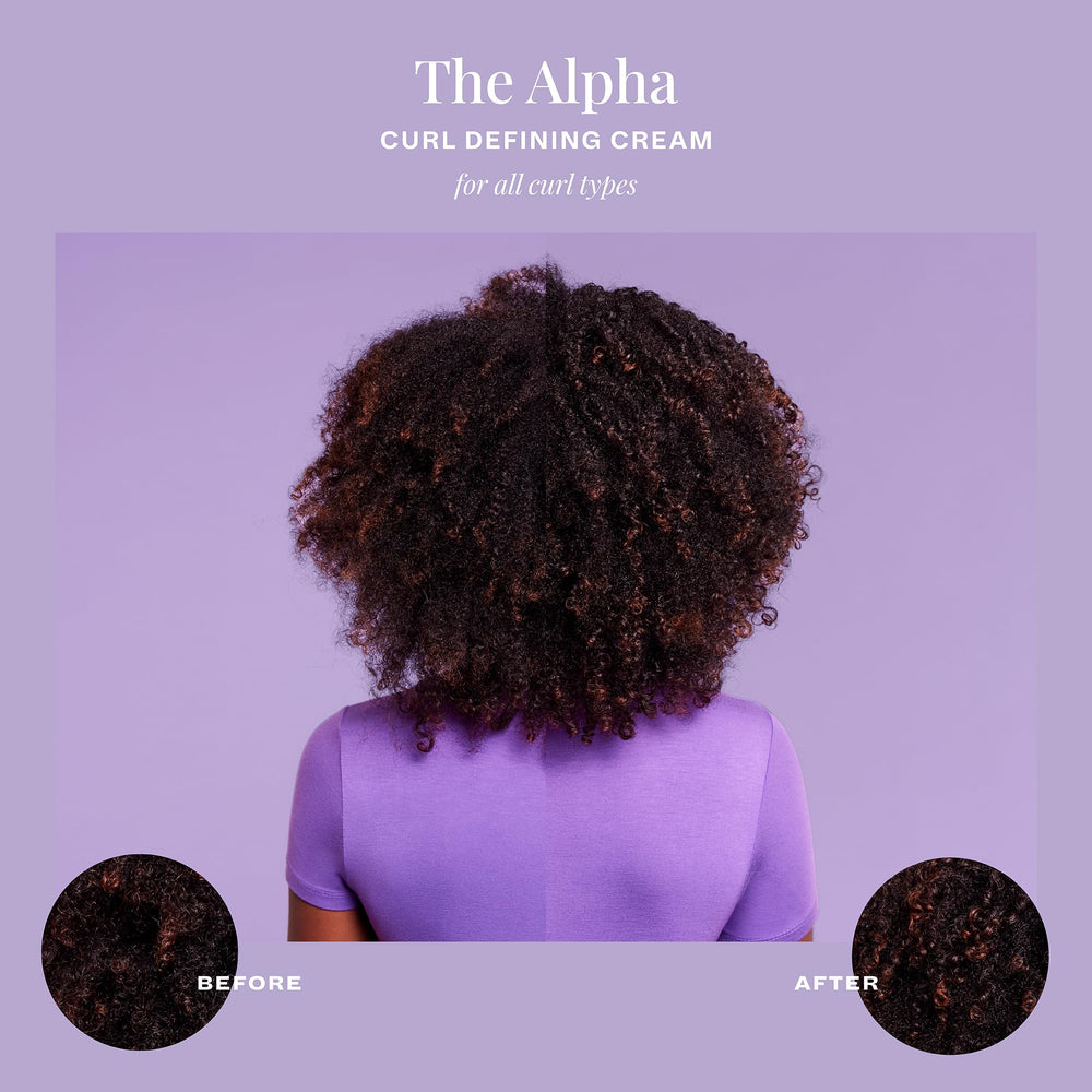 The Mane Choice Alpha Curly Cream maîtrise le frisottis et lisse les longueurs.