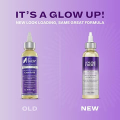 The Mane Choice Alpha Multi-Vitamin Scalp Growth Oil, massage du cuir chevelu pour revitaliser.