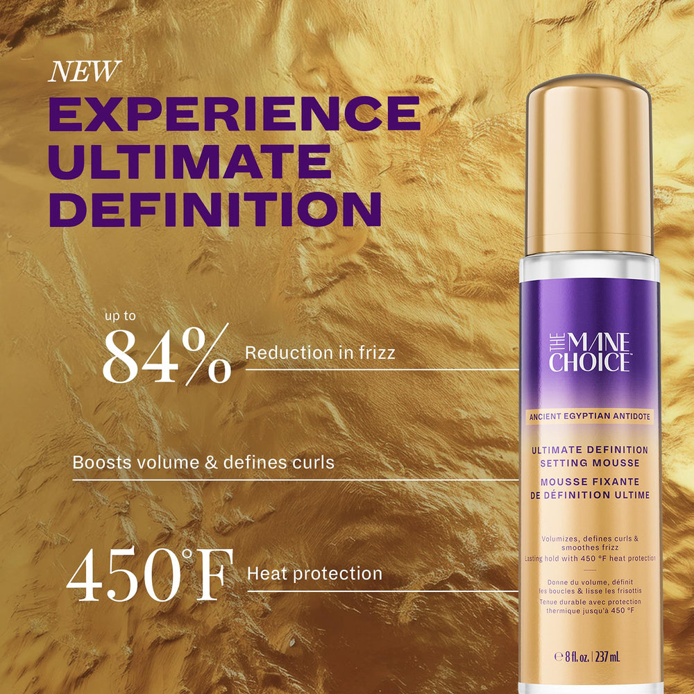 The Mane Choice Antidote Égyptien Mousse définit les boucles et contrôle les frisotts