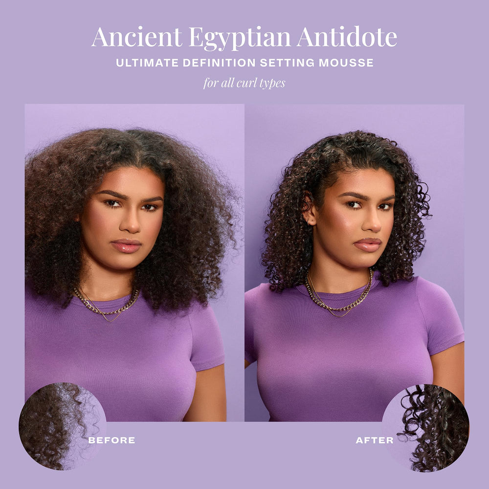 The Mane Choice Antidote Égyptien Mousse protège la chaleur jusqu'à 450 °F