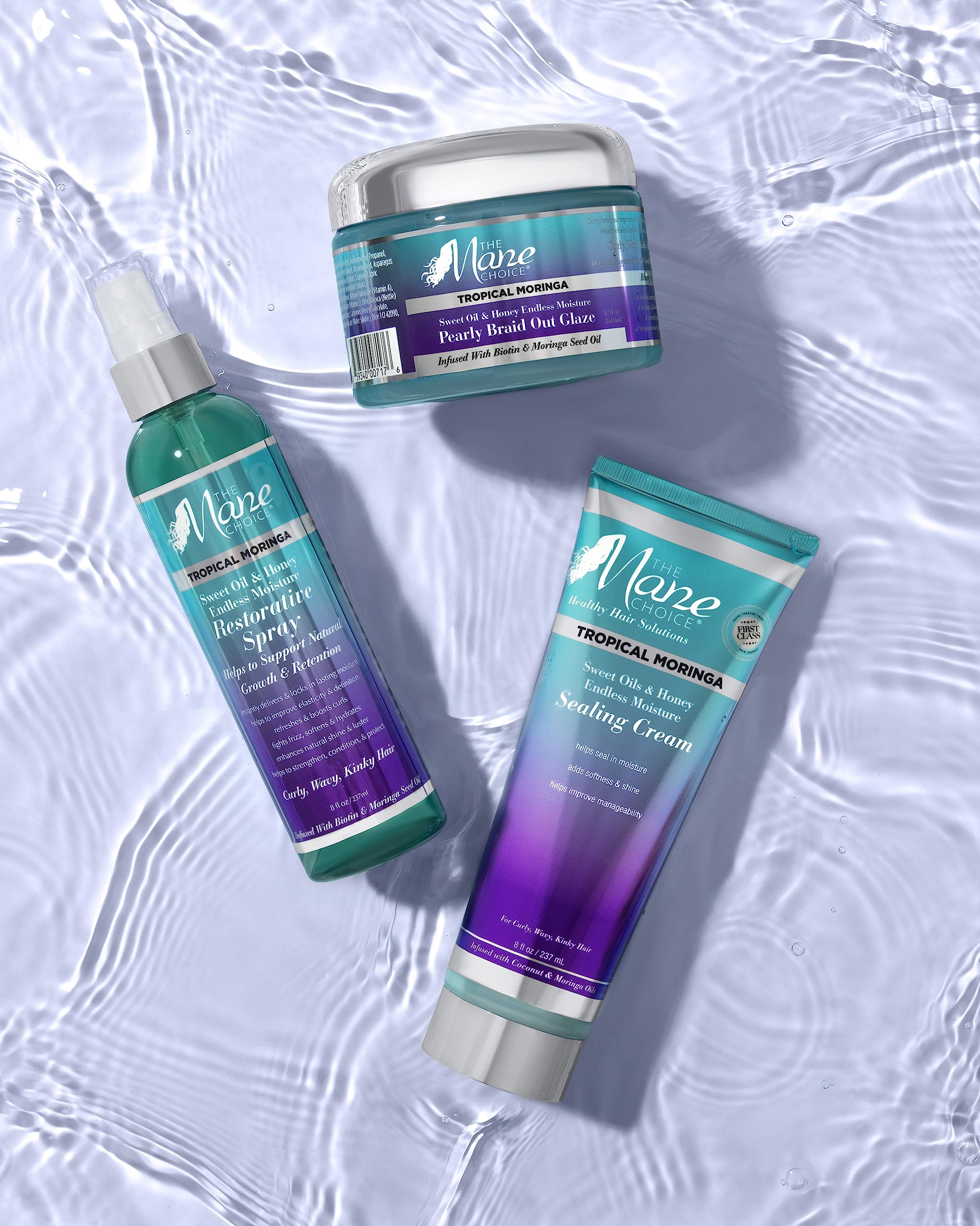 The Mane Choice – hydratation prolongée et boucles plus souples.
