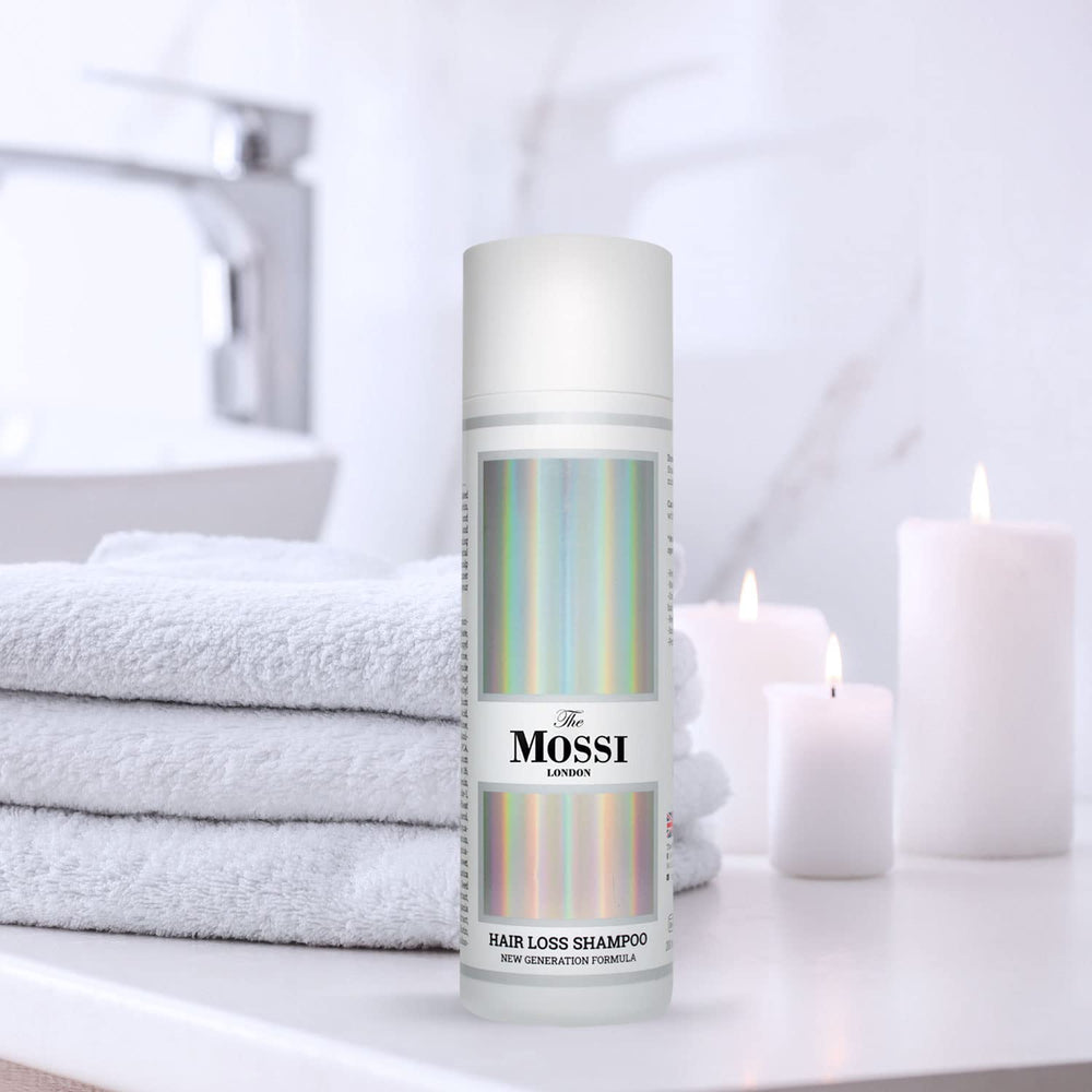 The Mossi London Shampoing – nettoyage en profondeur, follicules mieux respirants