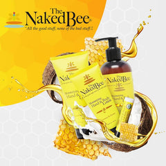 The Naked Bee cruelty-free logo signals ethical lip care you can trust.