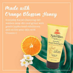 The Naked Bee Gel Nettoyant Visage – texture gel rafraîchissante pour une peau en douceur