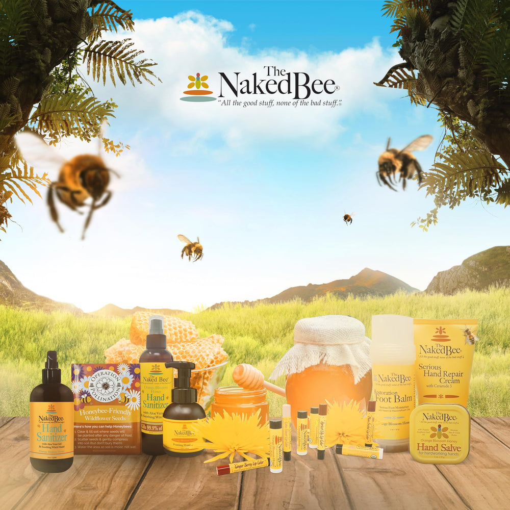 The Naked Bee parfum vanille-rose-miel pour une expérience sensorielle.