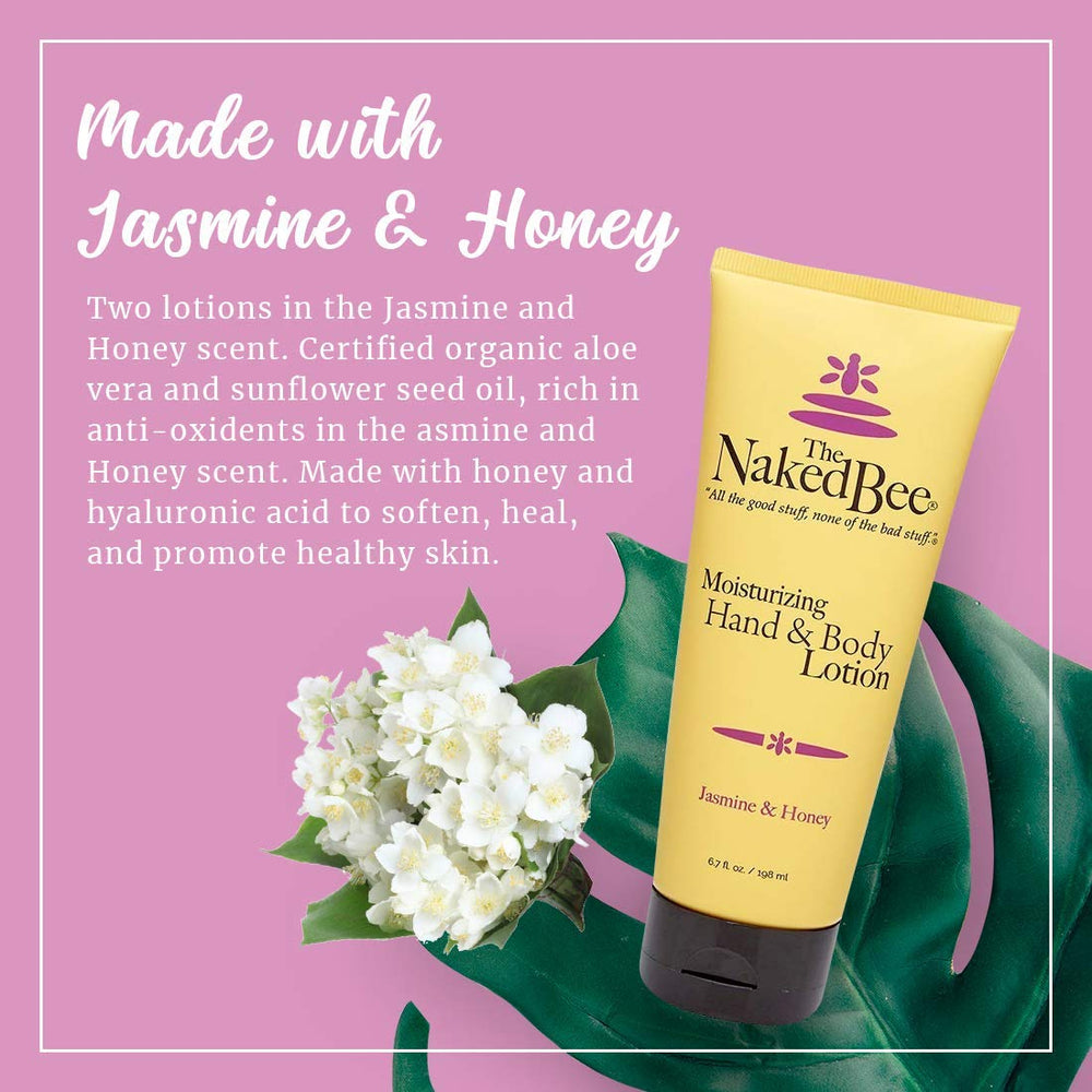 The Naked Bee Jasmine & Honey, pack de 2 lotion hydratante, utilité pratique.