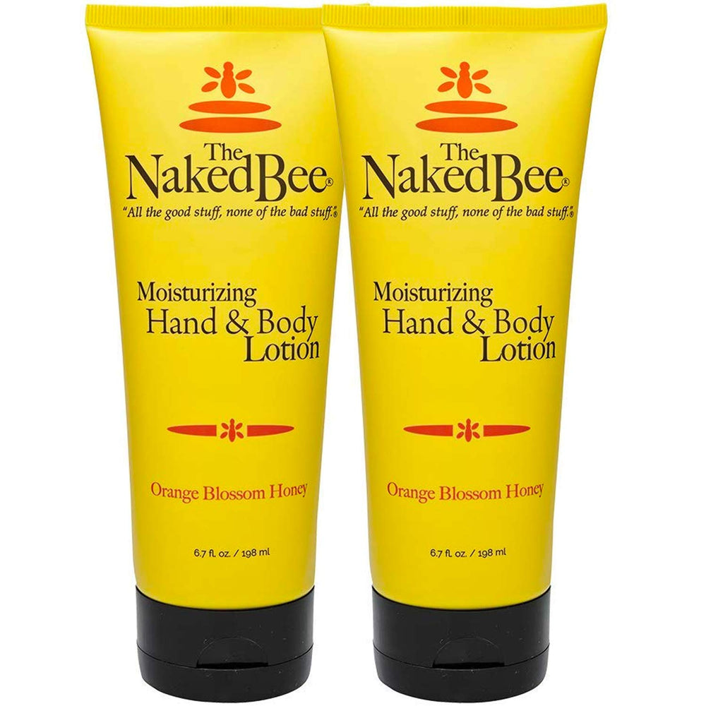 The Naked Bee lotion mains et corps miel d'oranger, hydratation légère