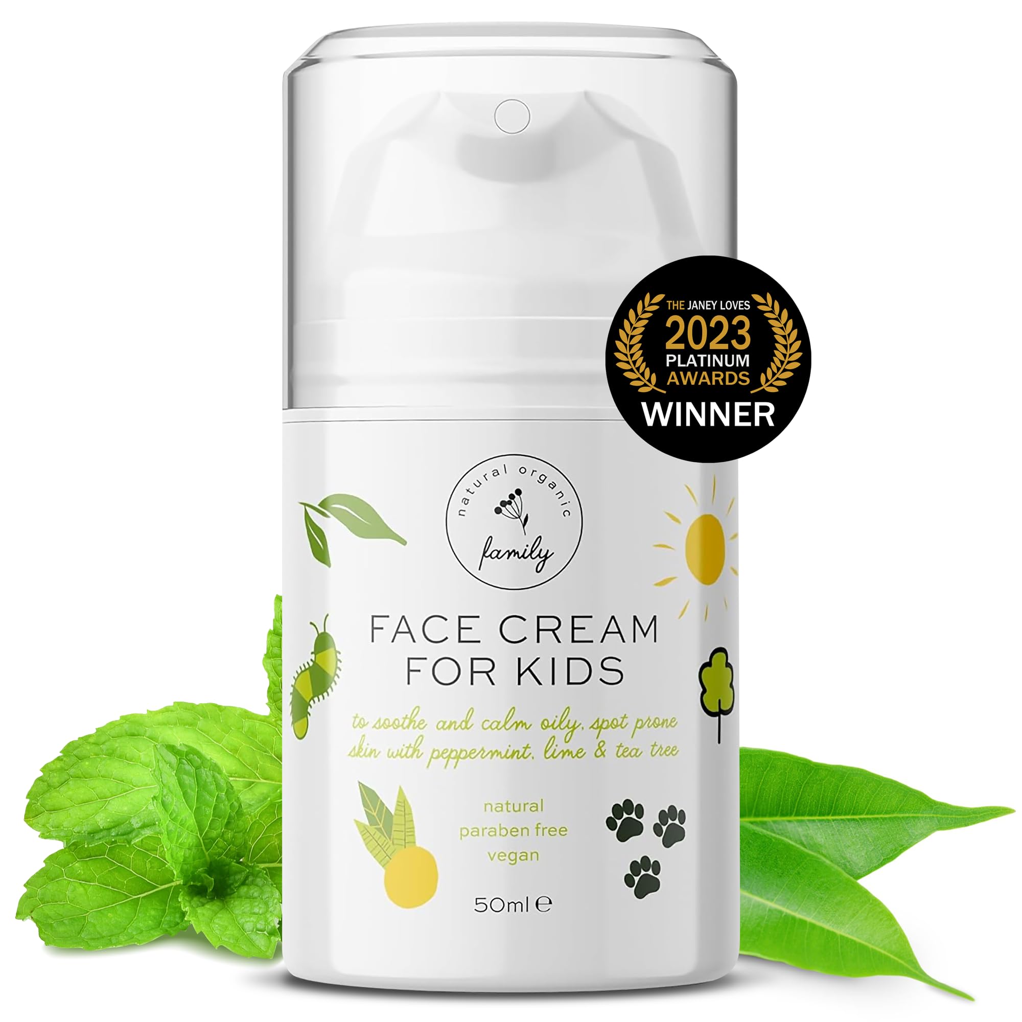 Formule vegan The Natural and Organic Family, choix éthique et adapté aux routines familiales.