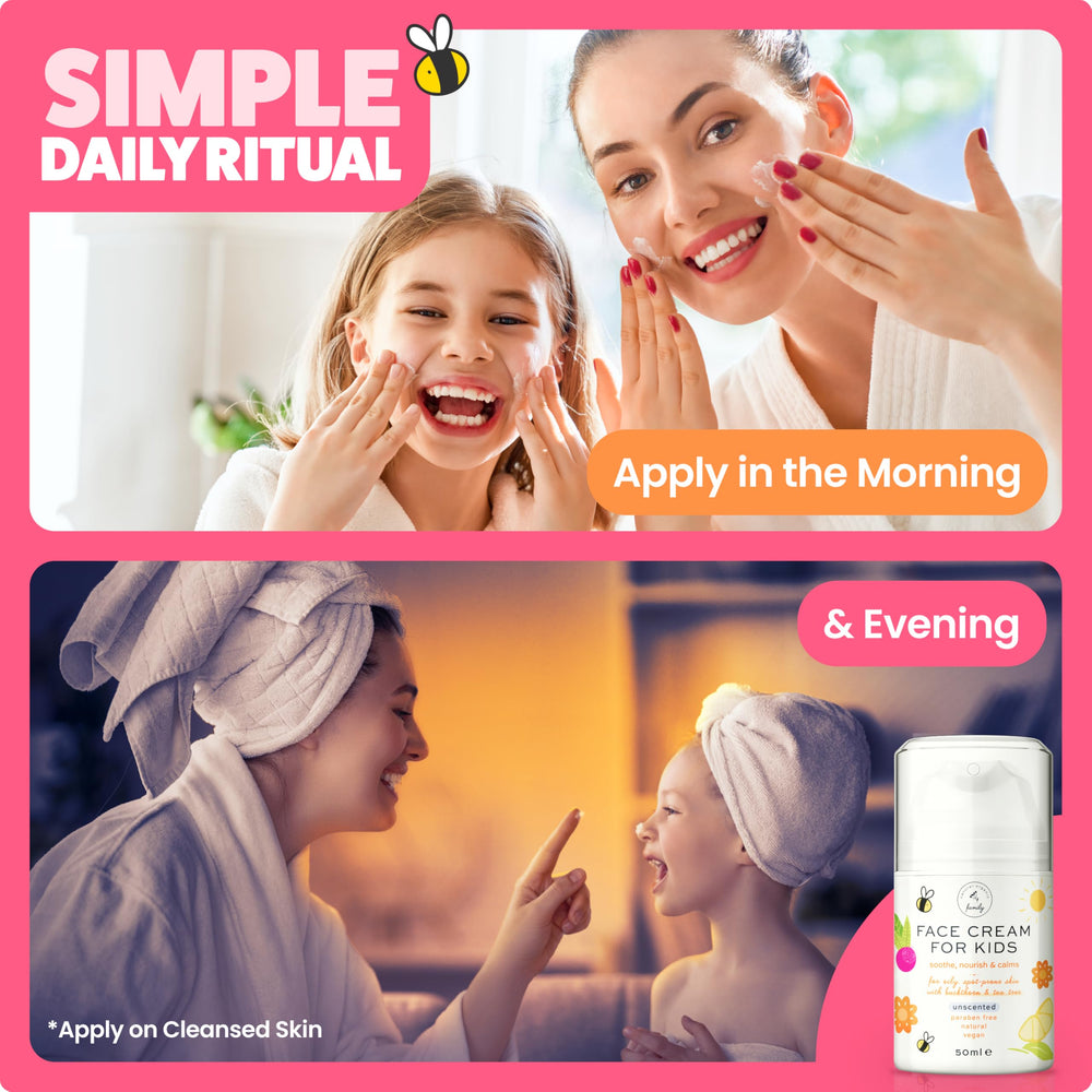 The Natural and Organic Family Idéal pour tous les types de peau.