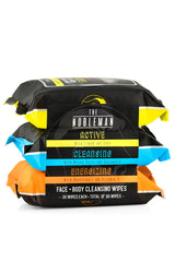 The Nobleman lingettes actives pour visage et corps, pratique en déplacement.