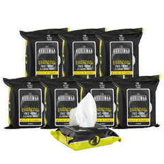 The Nobleman lingettes nettoyage charbon : format compact pour sac à main