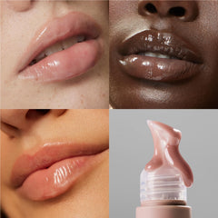 The Outset Lip Oasis texture luxueuse et glissante qui glisse sans effort.