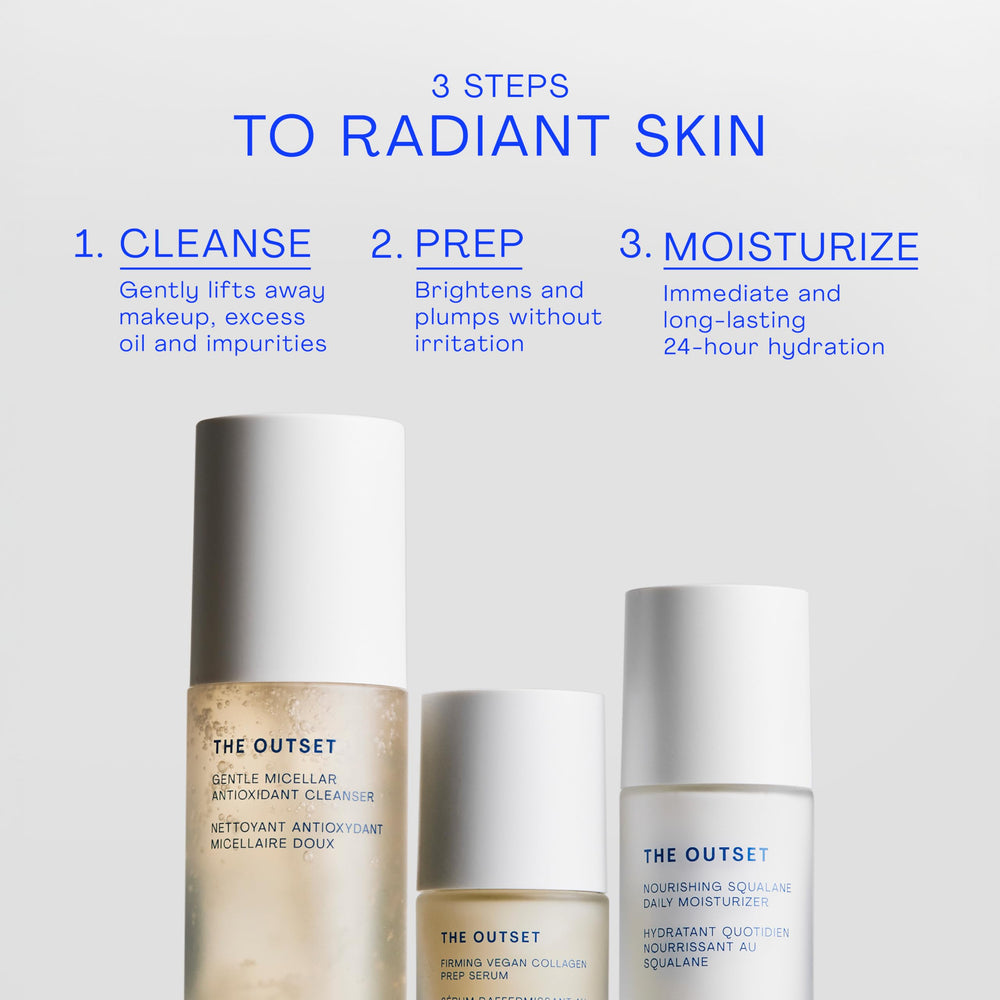 The Outset Squalane - soin végane sans parfum, adapté à tous types de peau.