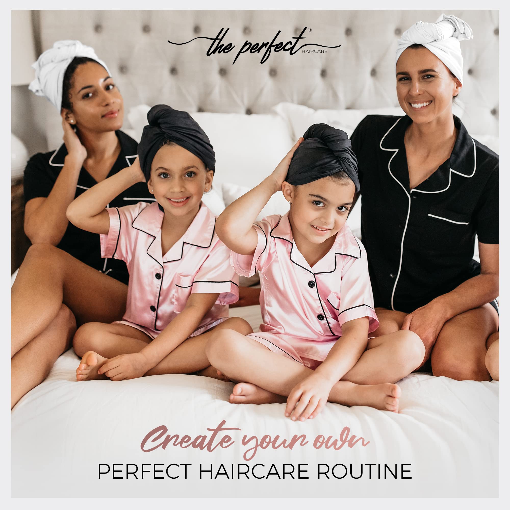 THE PERFECT HAIRCARE accessoire blanc pratique pour femmes, filles et enfants.