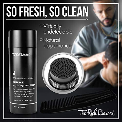The Rich Barber N’Hance masque-cheveux-gris – couvre les cheveux gris sans effort.