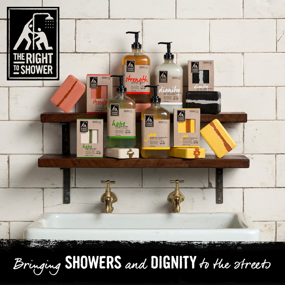 The Right to Shower Hope: sans parfum artificiel et douceur naturelle