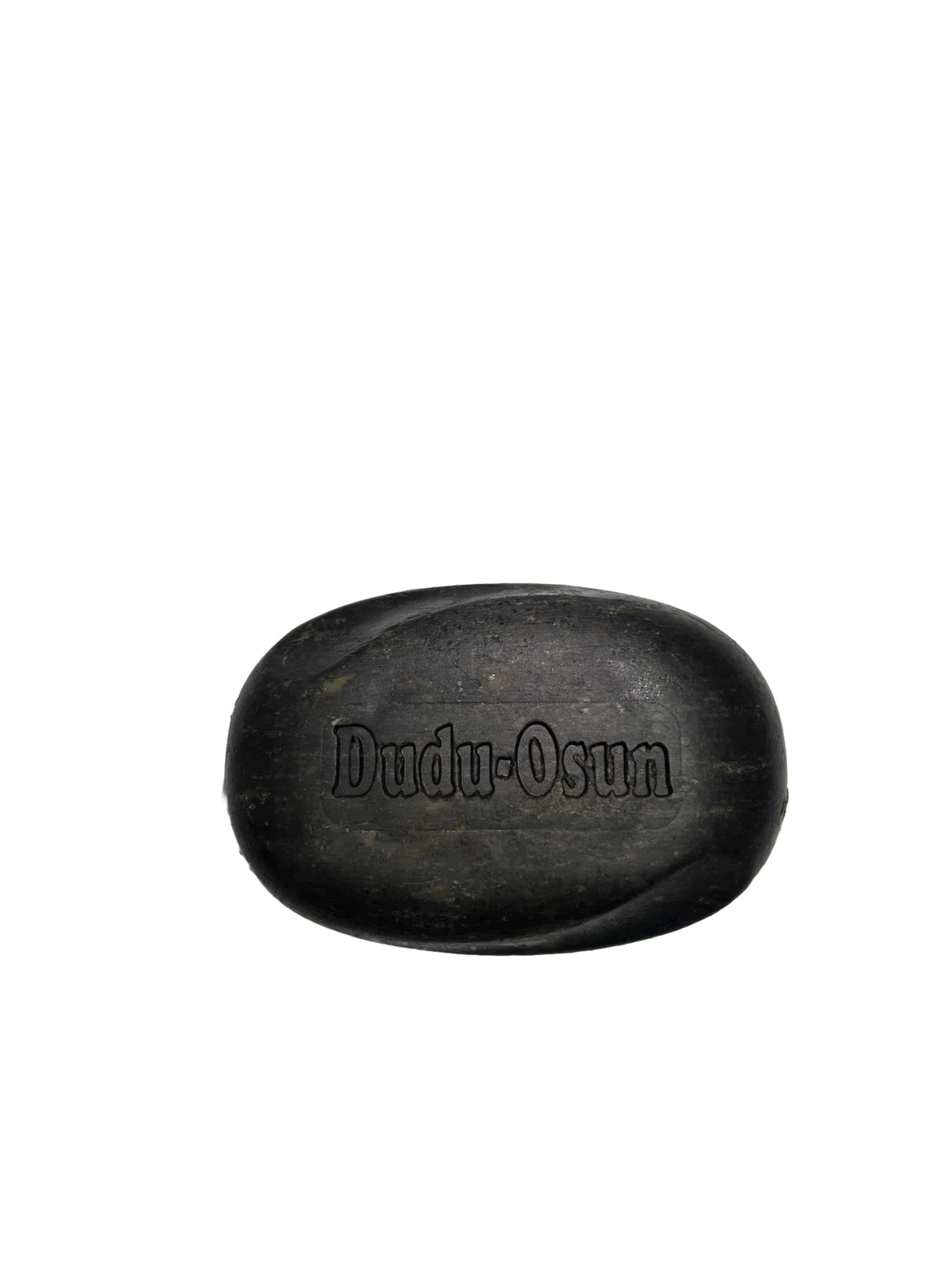 Texture riche et parfum frais du savon noir Dudu Osun pour la peau.