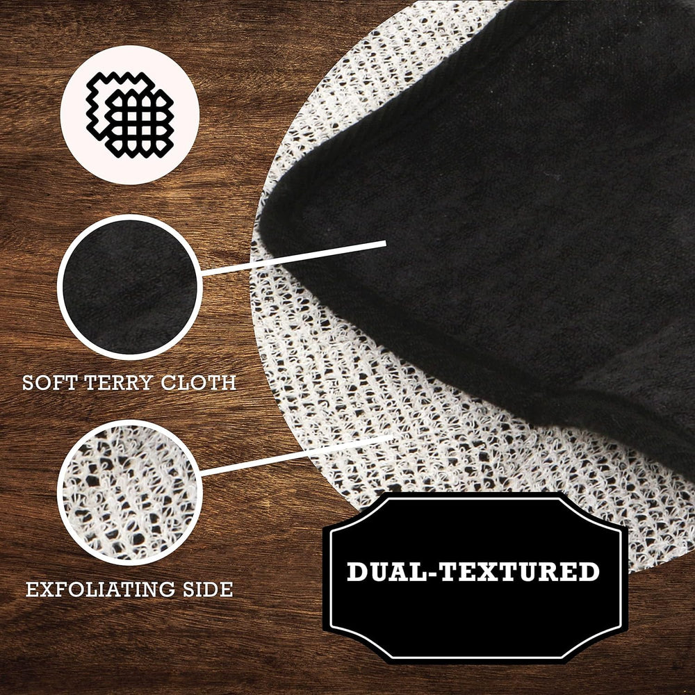 The Rustic Man mousse-exfoliante, mousse riche et exfoliation douce.