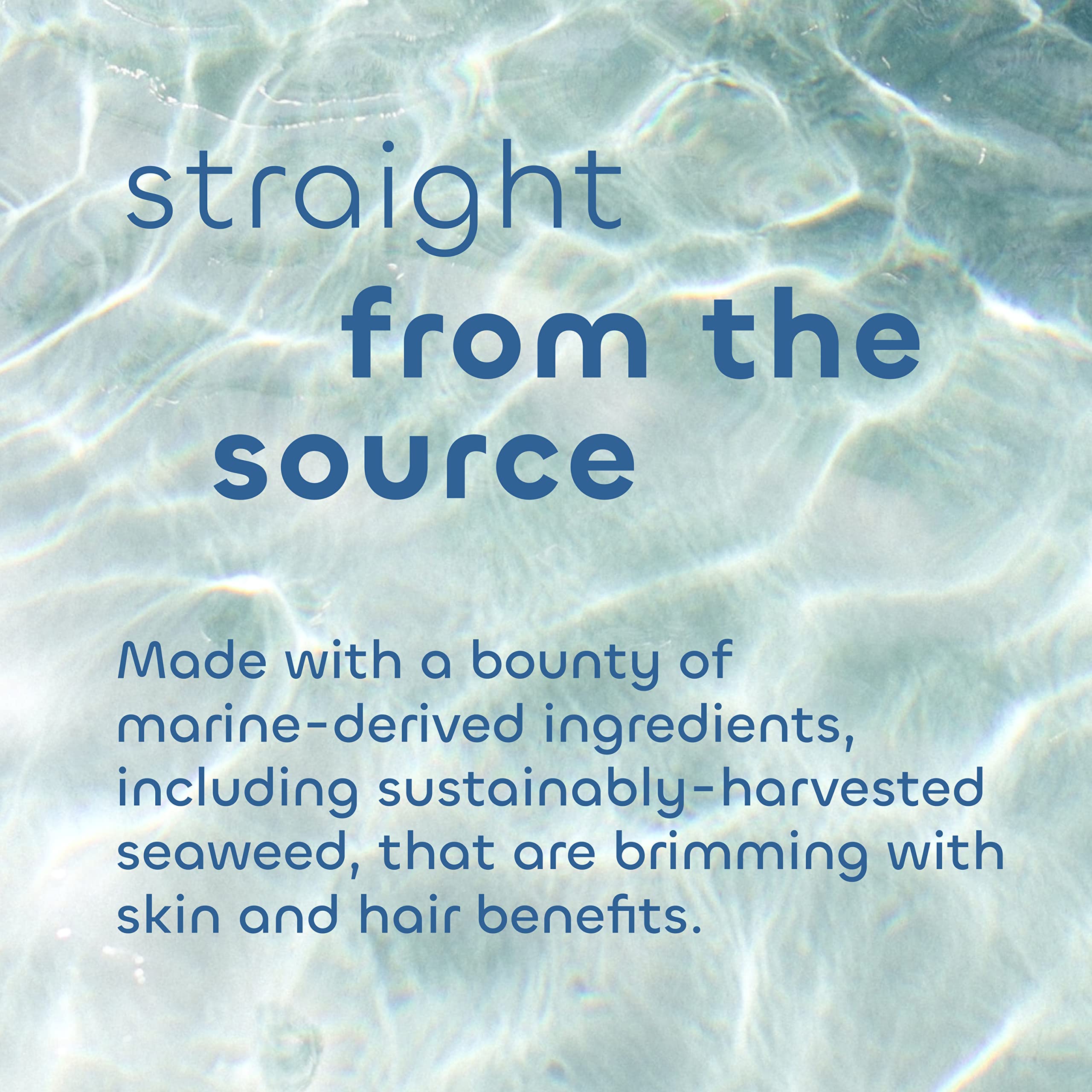 Seaweed Bath Co. texture creme hydratante pour cheveux colorés et sensibles.