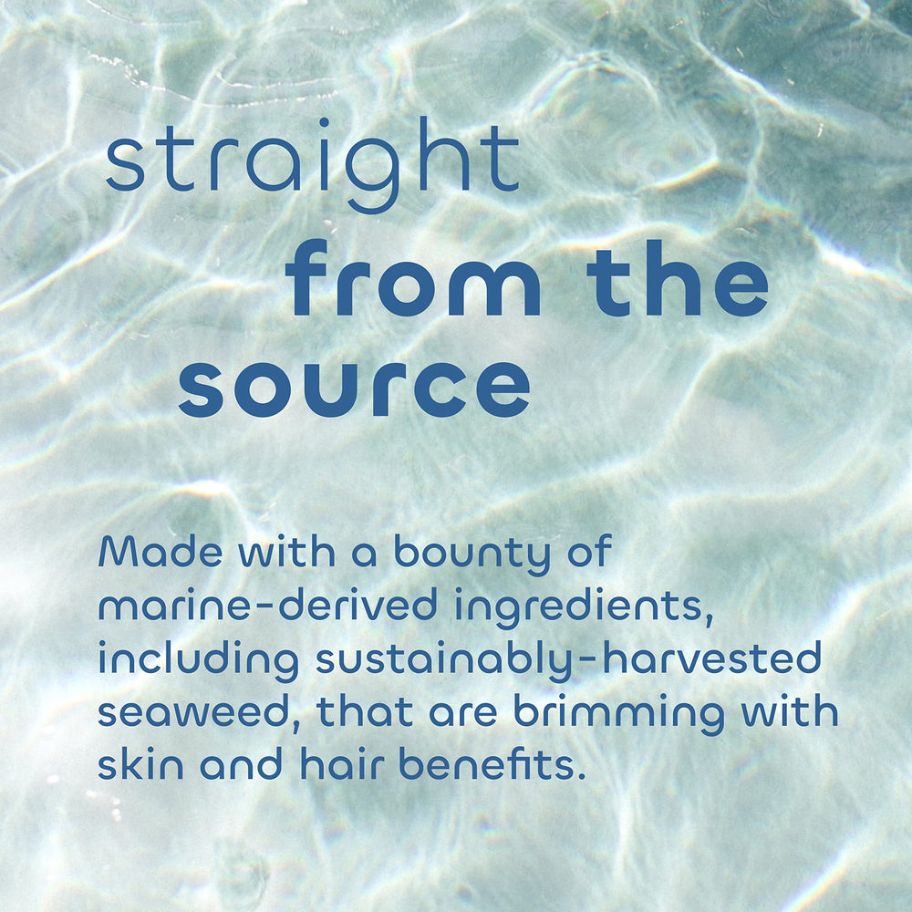 Seaweed Bath Co. texture creme hydratante pour cheveux colorés et sensibles.