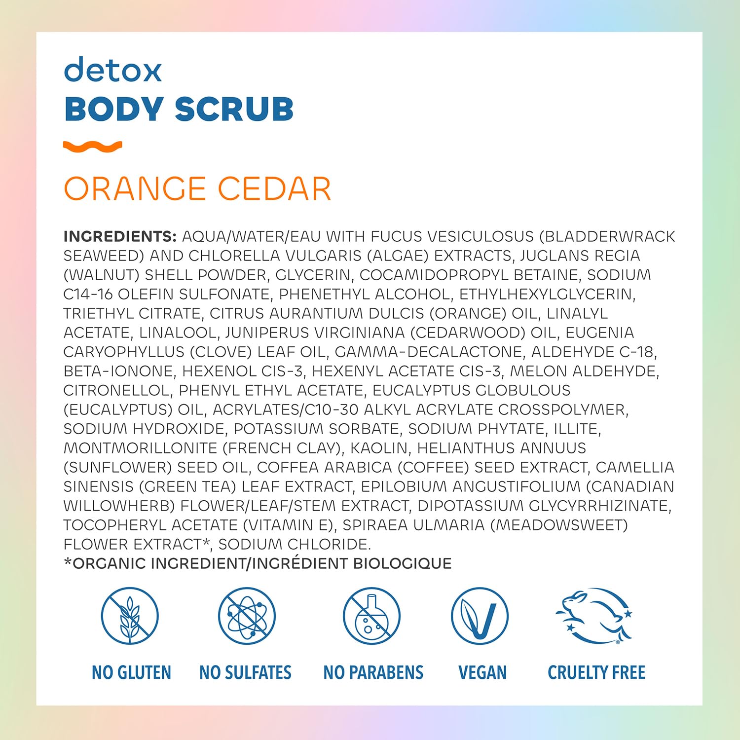 Argile marine française riche en minéraux utilisée dans le gommage Detox.