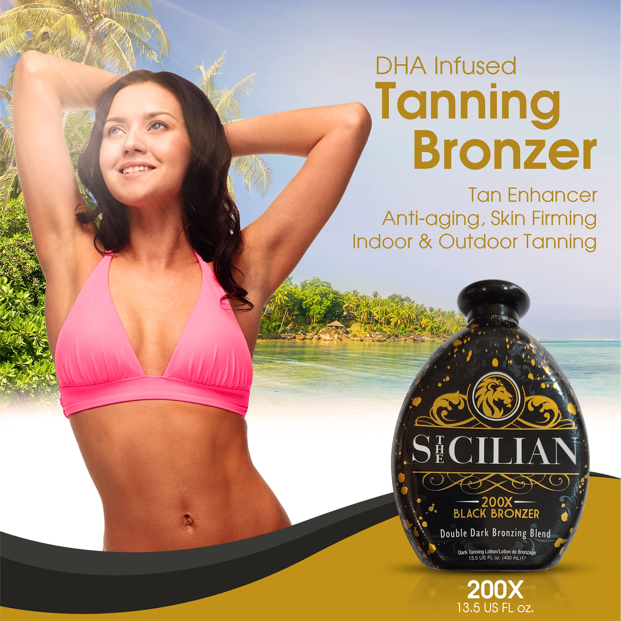 The Sicilian 200X glow jeune et hydraté: peau lumineuse après application