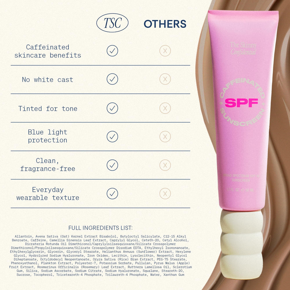 The Skinny Confidential formule propre sans parabènes ni phtalates