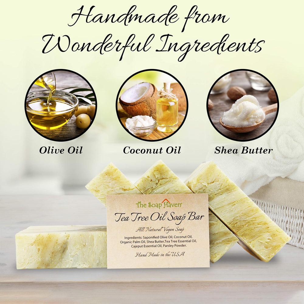 The Soap Haven savon arbre-a-the-fabrique-etats-unis: fabrication artisanale de qualité.