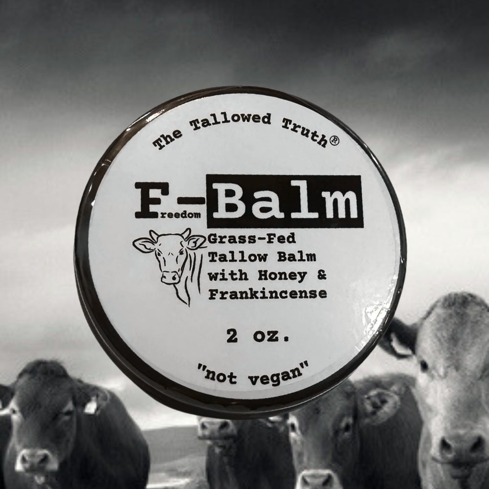 The Tallowed Truth F-Balm Original, parfum subtil de miel et cire, agréable et discret.