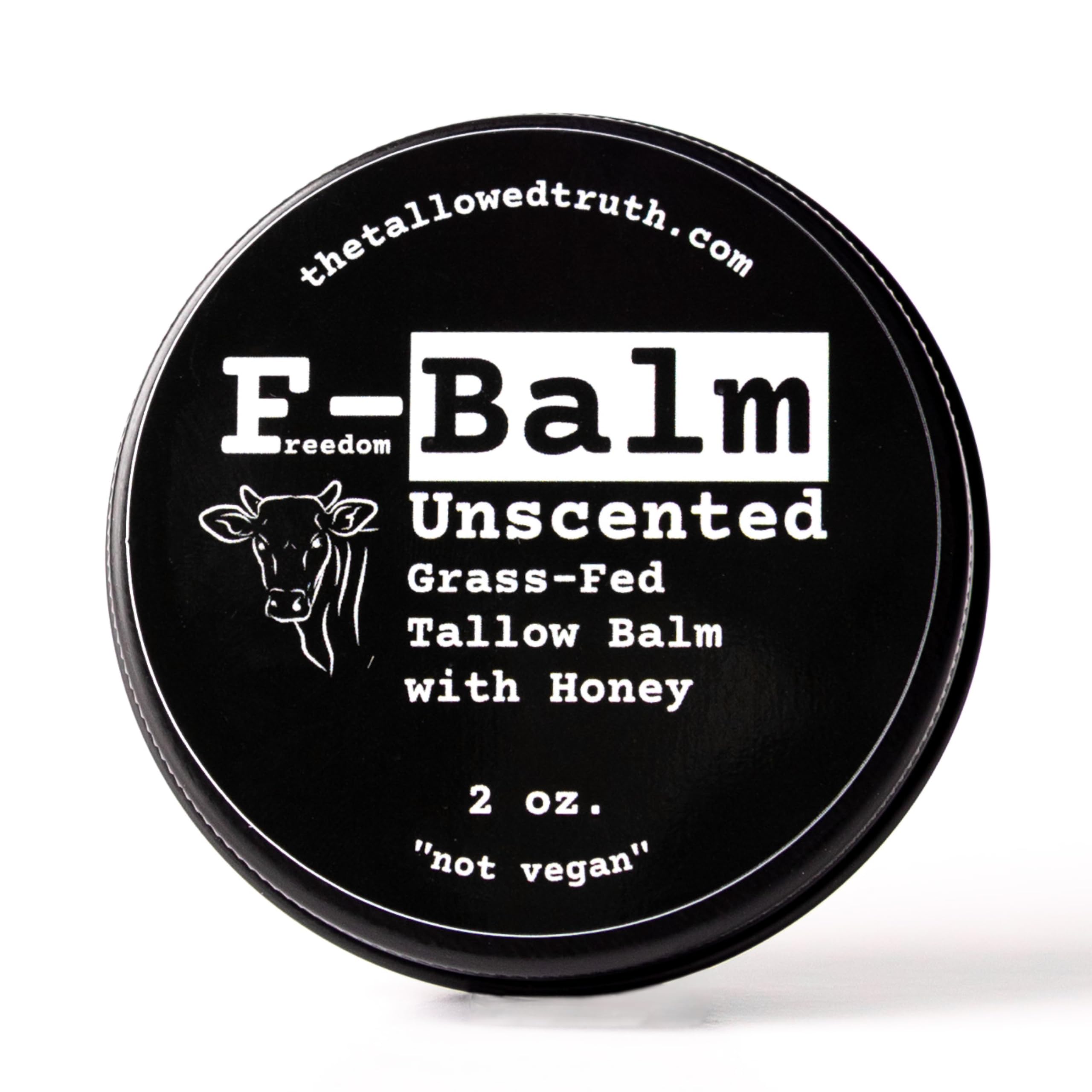 The Tallowed Truth F-Balm Tallow pour visage: hydratation légère au quotidien.