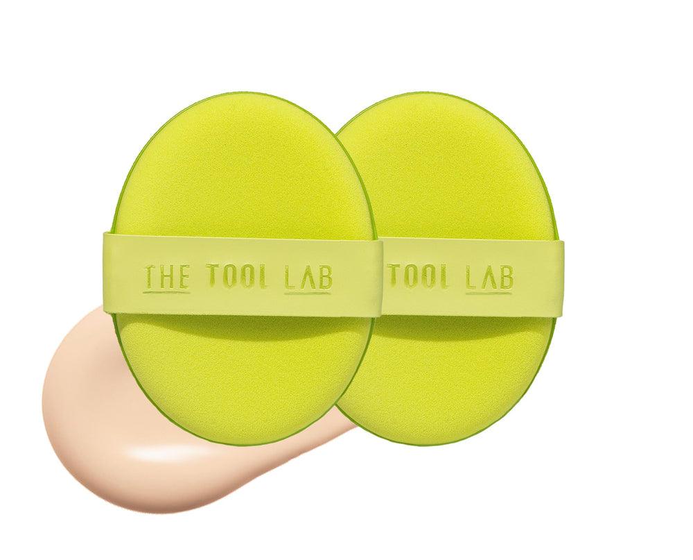 THE TOOL LAB Happyrim Aqua Puff eponges-visage pour fini lumineux et hydratant