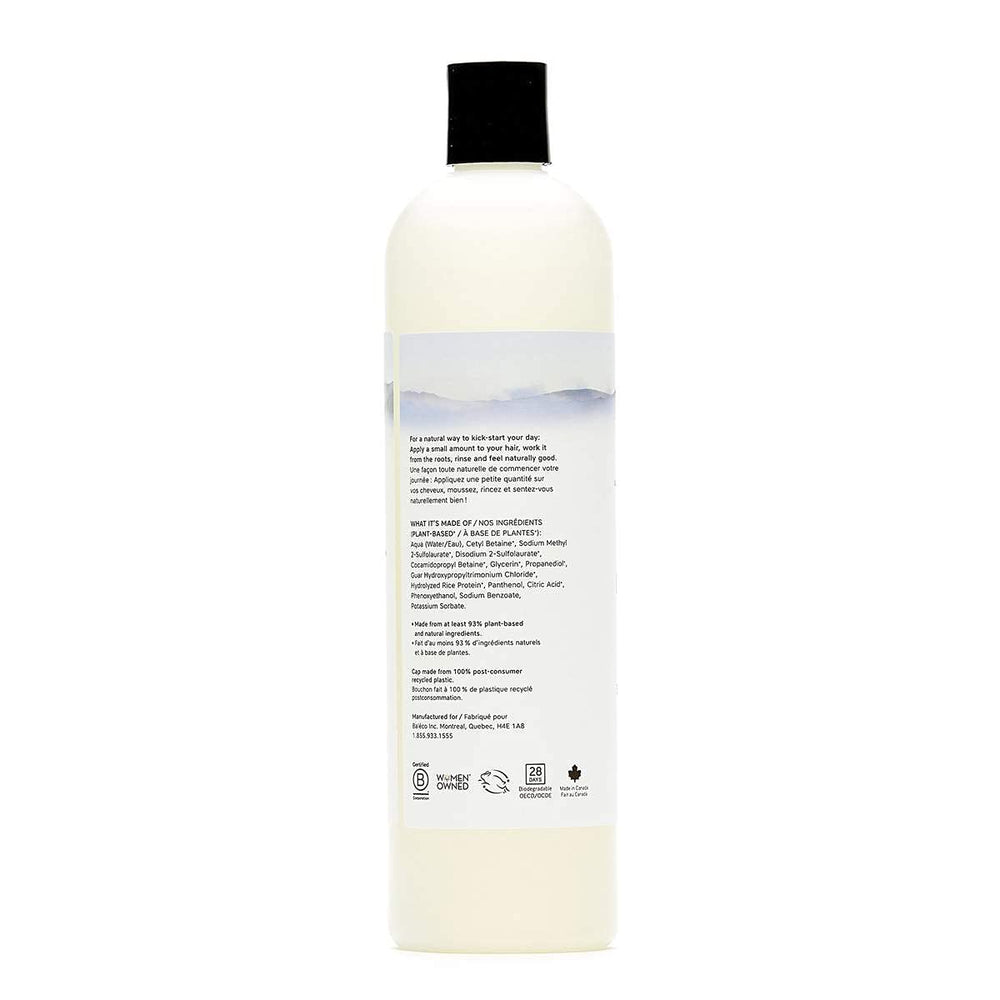 Texture légère The Unscented Company pour un lavage doux et naturel.