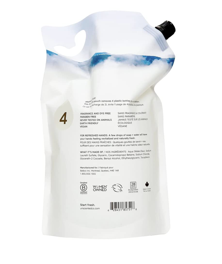 Utilisation familiale : mousse légère pour les mains sans irritants