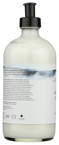 The Unscented Company unscented lotion creamy texture suggests quick absorption with no greasiness