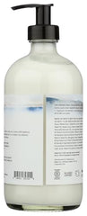 The Unscented Company unscented lotion label closeup highlights clean ingredients for sensitive skin